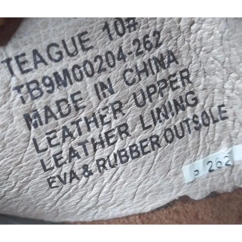 Tommy Bahama Teague Classic Lace-up Boat Shoes Men's Size 10
